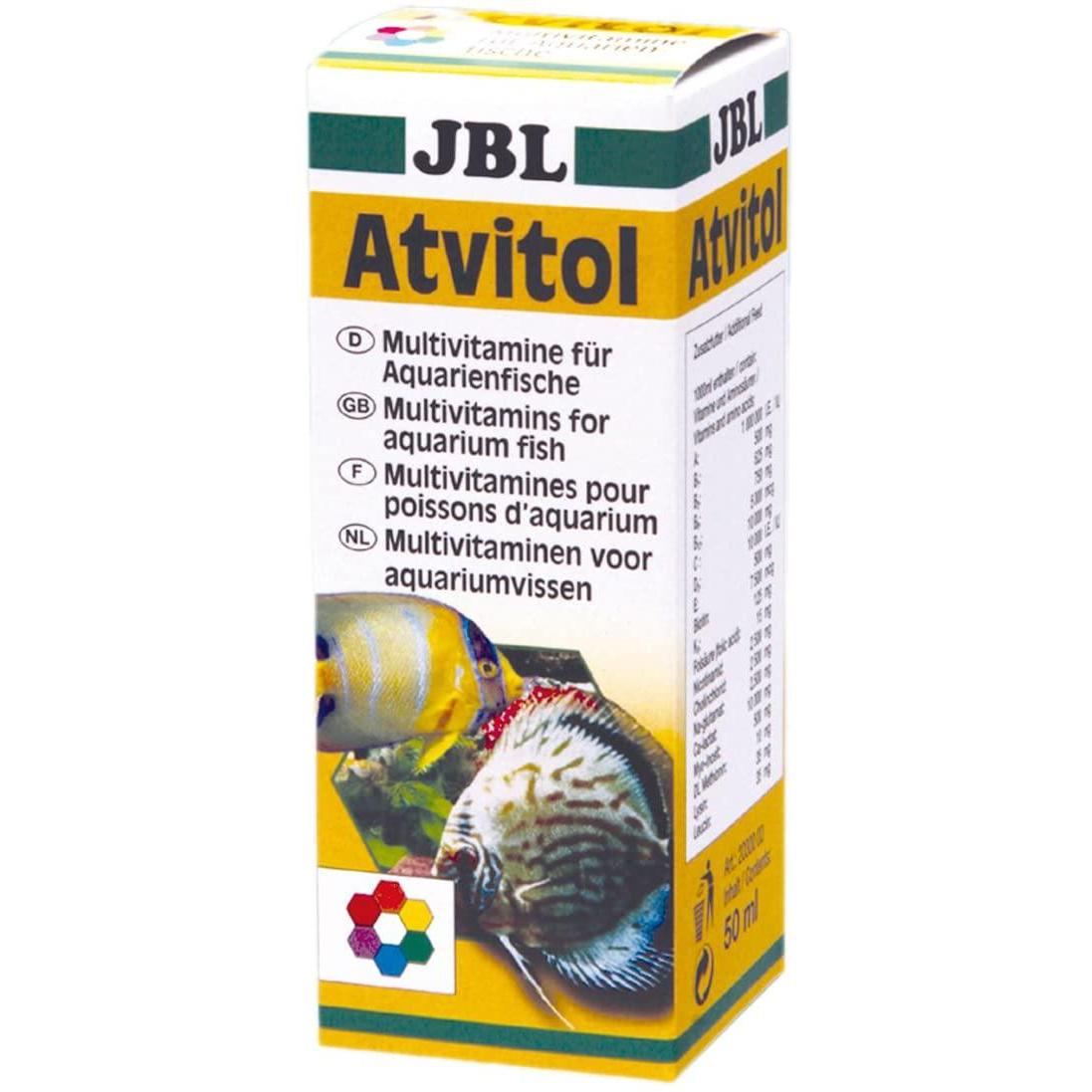 JBL Atvitol 50 ml - Complesso vitaminico per pesci d'acquario JBL Atvitol 50 ml - Complesso vitaminico per pesci d'acquario